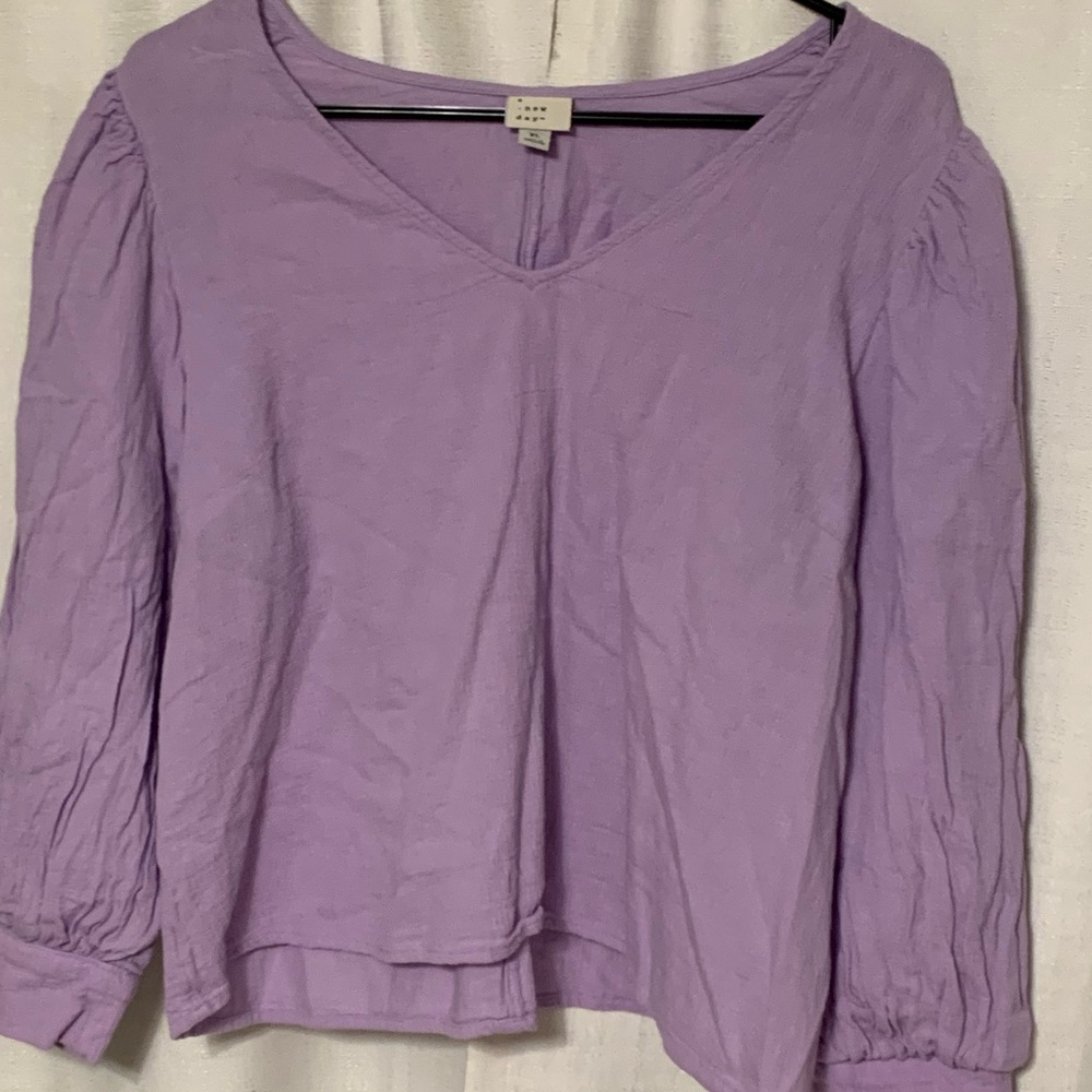 Lavender blouse